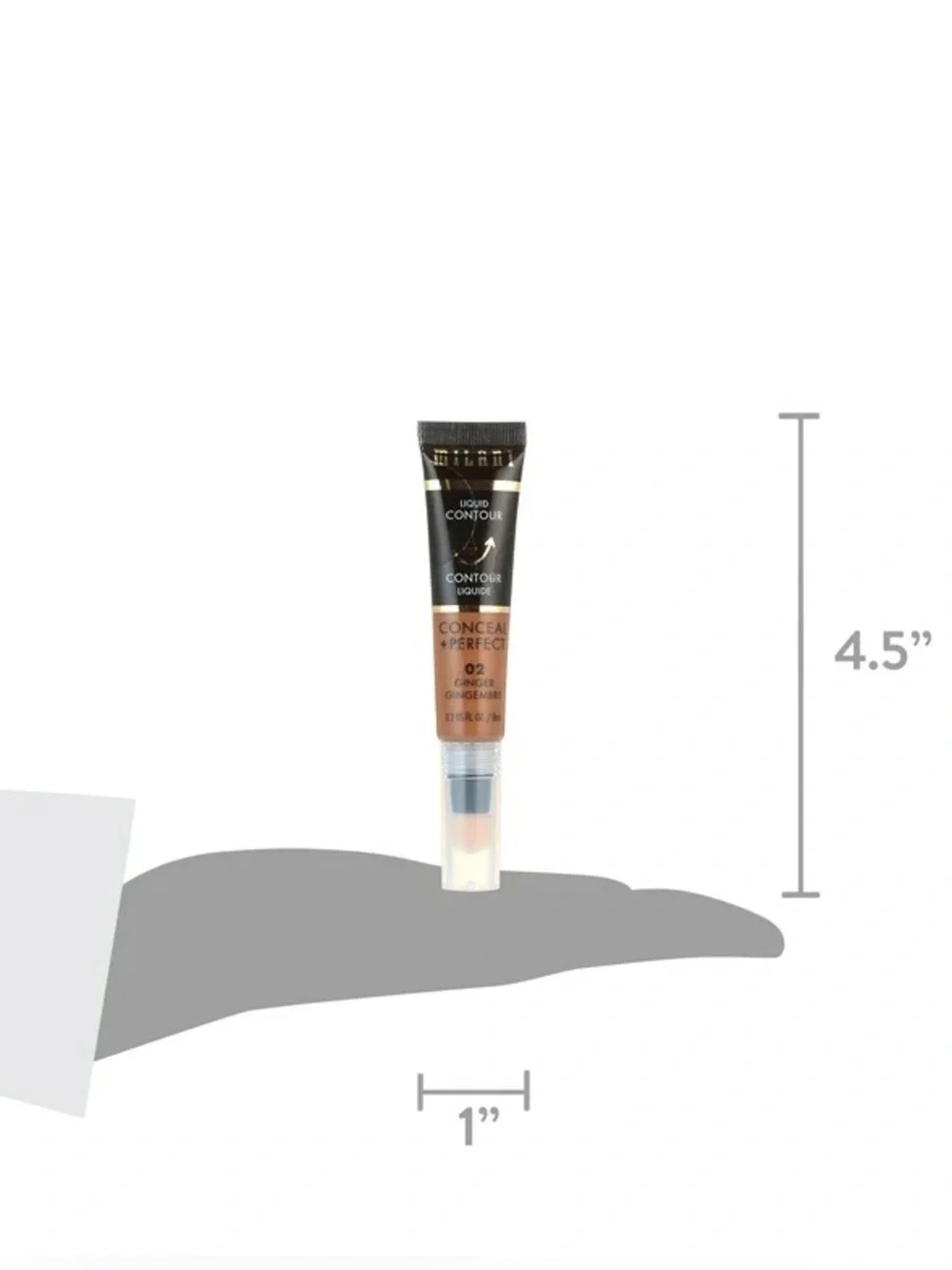 Milani Conceal + Perfect Liquid Contour - Ginger, NEW